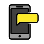 Mobile Message SVG Icon